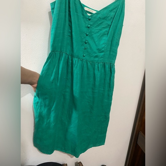 Cynthia Rowley green dress, Small. - Picture 5 of 7